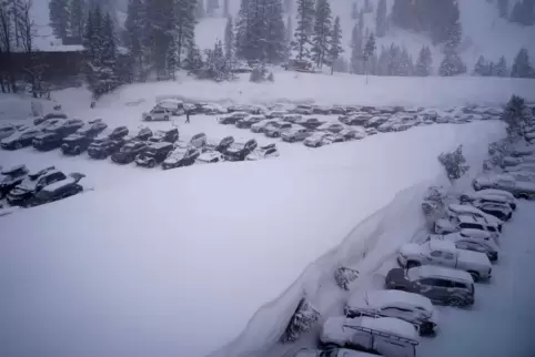 Wintersturm in Kalifornien