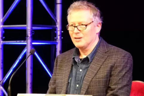Er war erstaunt über den großen Publikumsandrang: Günther Fingerle.