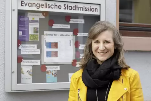 Carmen Sträßner ist die neue Gemeinschaftspastorin der Stadtmission. 