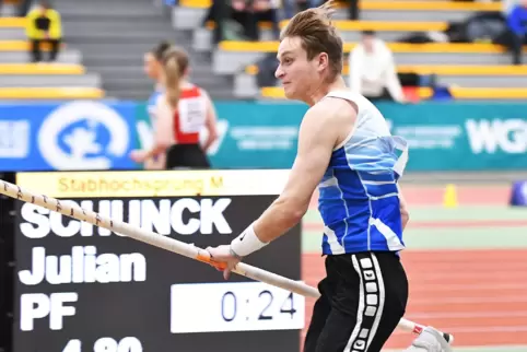Julian Schunck landet in Dortmund auf Platz sieben. Julian Schunck landet in Dortmund auf Platz sieben.