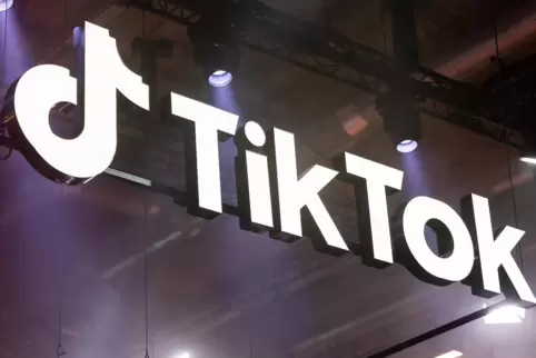 Unter Beobachtung: Stand von Tiktok auf der Computerspielemesse Gamescom. 