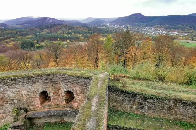 Der Historische Verein Pirmasens bietet in diesem Jahr Familien-Exkursionen zu den Burgen in der Region – hier die Ruine Gräfens