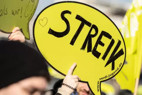 Verdi ruft zu Streiks und Aktionen auf. 