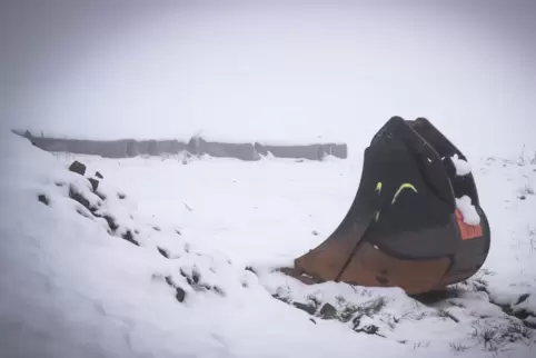 Das Baugebiet wird gerade erschlossen – hier ein Foto vom Januar. 