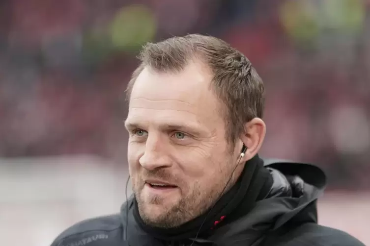 Der Mainzer Trainer Bo SVensson. 