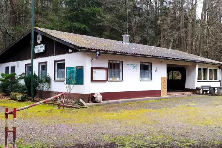 Die Fritz-Claus-Hütte des PWV Münchweiler steht unmittelbar vor dem Verkauf.