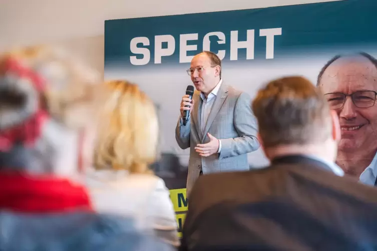 Beim CDU-Kreisparteitag gab es Rückenwind für Christian Specht. 