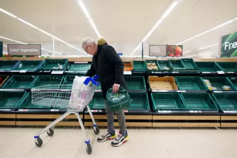 Supermarkt in Großbritannien