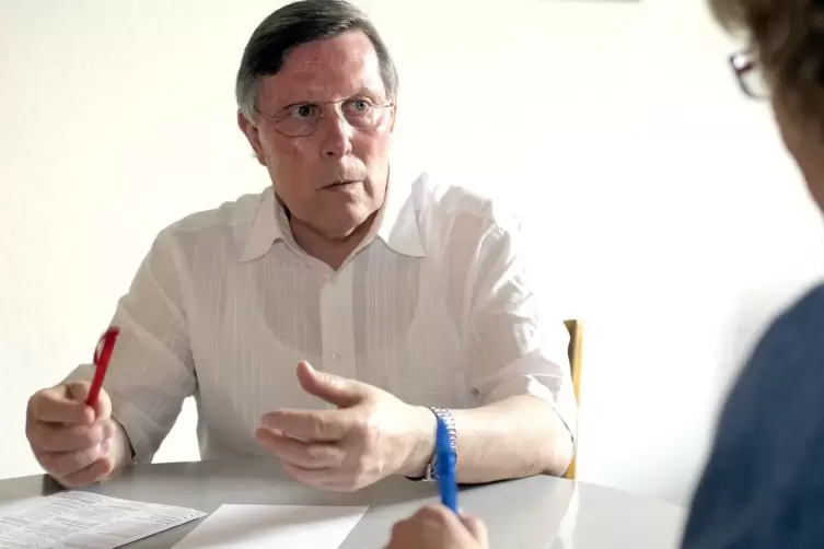Scheuermann im Interview im Jahr 2008.