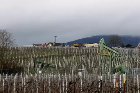 Diese Förderstelle bei Nußdorf soll zum Mini-Solarpark werden. 