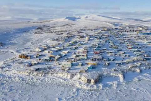 Eine Gemeinde in Alaska, weit entfernt von der Hauptstadt Anchorage. 
