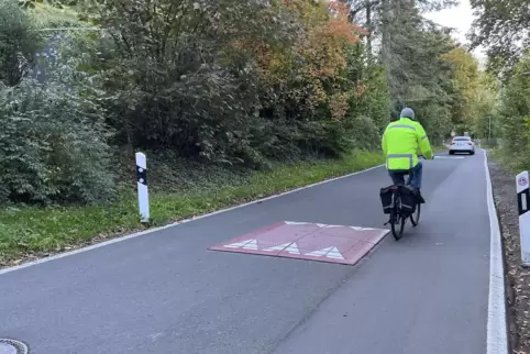 Die Bremsschwellen in der Rütschhofstraße sorgten für Zündstoff im Rat.