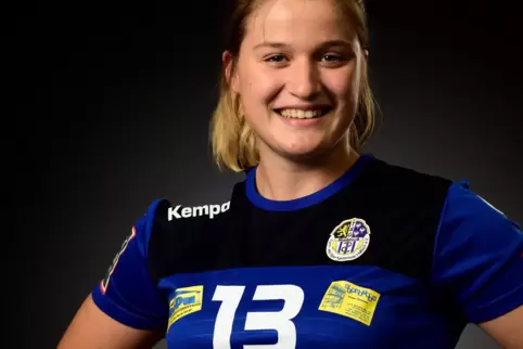 Emily Hagedorn war für das Oberligateam der TSG Haßloch eingeplant. Aber sie kann nicht spielen. 