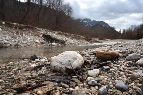 Im Alpenraum fehlt es ganz offensichtlich an Wasser. 