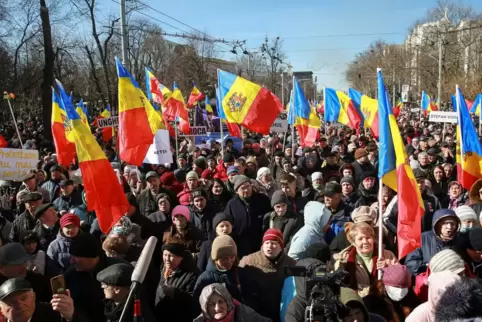 Proteste in Moldau