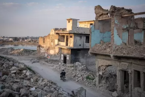Zerstörte Stadt: Mossul bleibt gezeichnet von den Jahrzehnten des Kriegs.