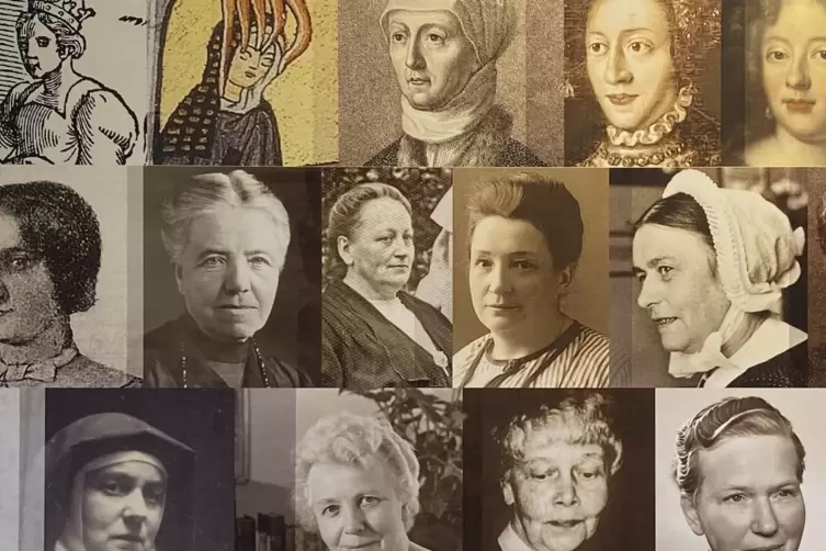 Die Ausstellung stellt 33 bemerkenswerte Frauen der Pfälzer Geschichte vor, darunter exklusiv in der Villa Böhm auch zehn bedeut