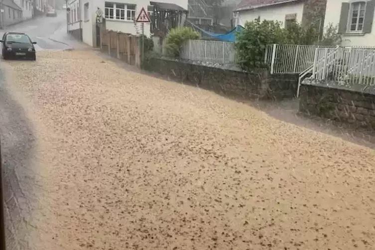Stetten erlebte 2021 ein dreifaches Jahrhunderthochwasser. 