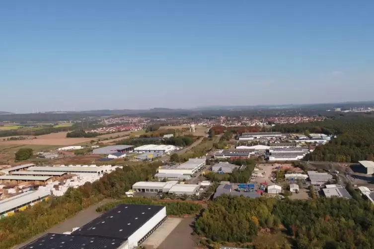 Das Industriegebiet Westrich in Ramstein-Miesenbach braucht mehr Strom.