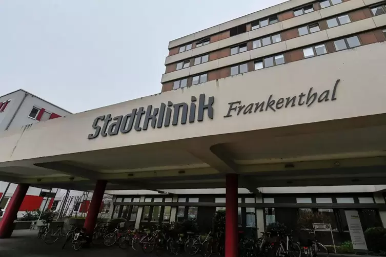 Wirtschaftlich in schwierigen Zeiten: die Stadtklinik Frankenthal. 