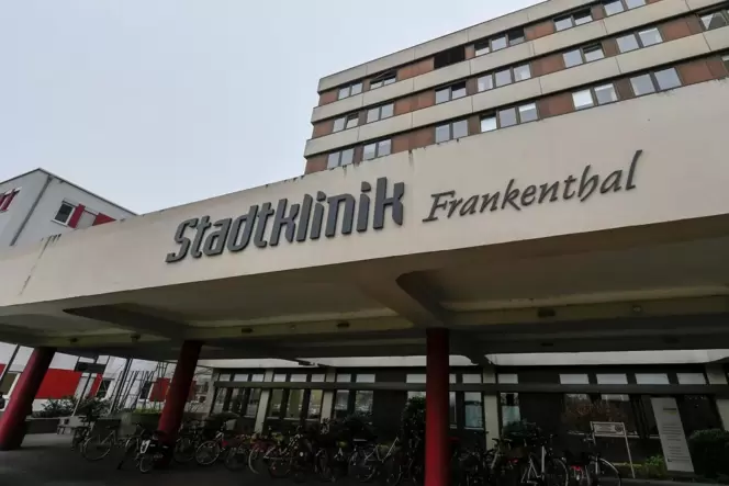 Wirtschaftlich in schwierigen Zeiten: die Stadtklinik Frankenthal.