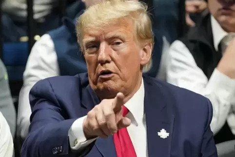 Donald Trumps Aufruf zu Protesten erinnert an seinen Appell vor dem Kapitolsturm.