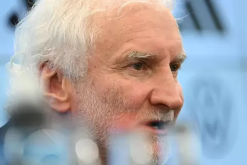 Der Gute-Laune-Mann beim DFB: Rudi Völler. 