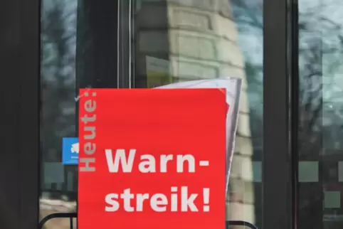 Verdi ruft am Donnerstag zu Warnstreiks auf. 