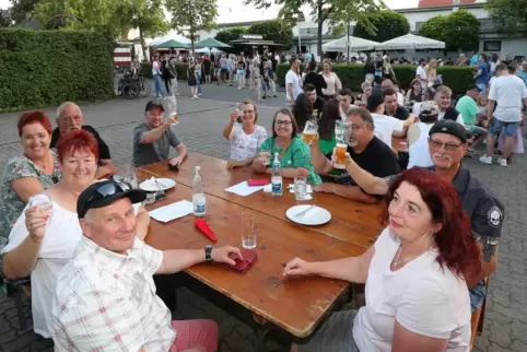 Als Straßenfest-Ersatz gab es im vergangenen Jahr in Schwegenheim ein Sommerfest.