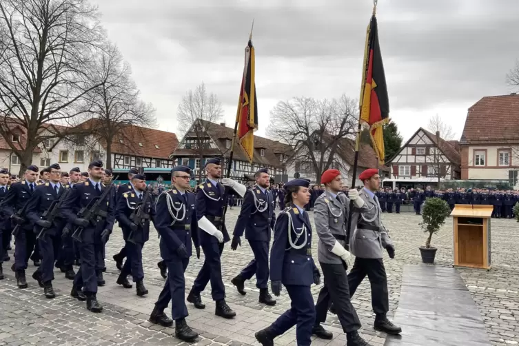 Nach zirka einer Stunde war die Zeremonie beendet. 