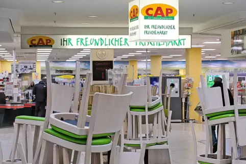 Dem Cap-Markt droht das Aus in der Hallplatz-Galerie. Dem Cap-Markt droht das Aus in der Hallplatz-Galerie.