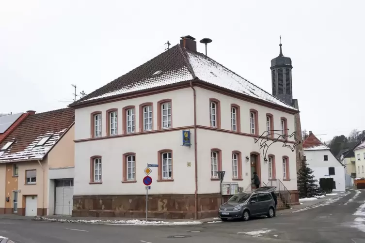 Das Dorfgemeinschaftshaus zu Mittelbach.