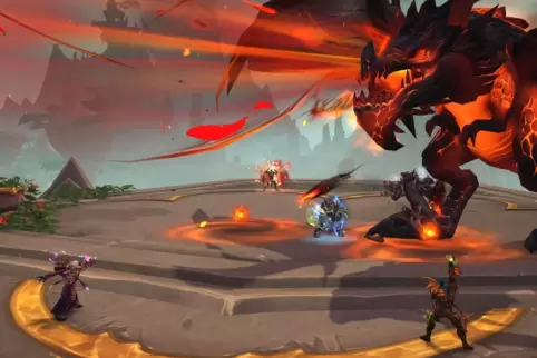Gegen Drachen wird auch gekämpft.