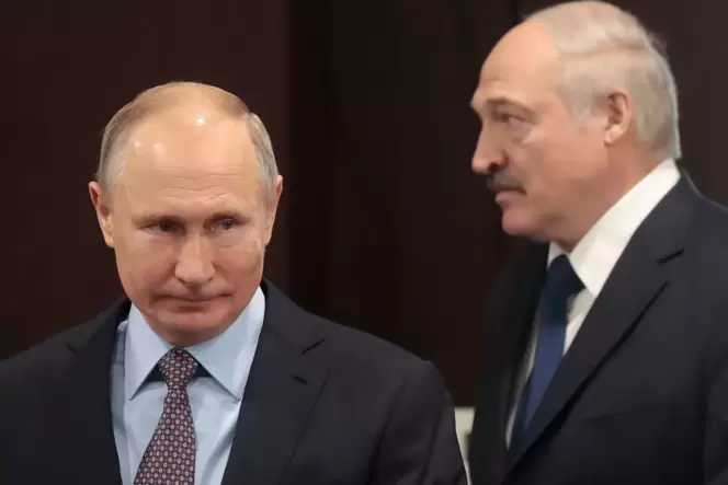 Putin und Lukaschenko