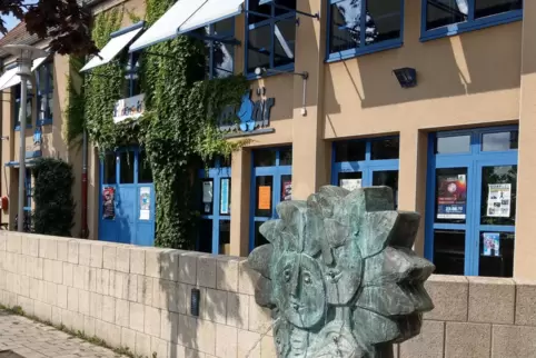 Der Blaubär in Haßloch. 