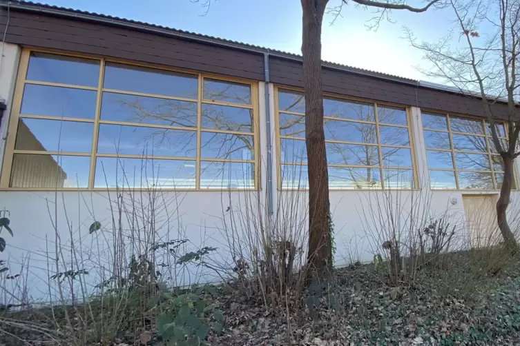Vorerst nicht als Unterkunft vorgesehen: die Eichwiesenhalle in Studernheim.