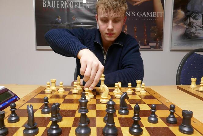 David Musiolik begann mit fünf Jahren mit dem Schachspielen.