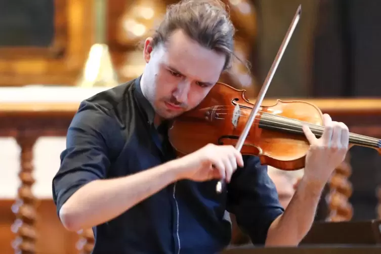 Junger Violinvirtuose aus Speyer: Paul Erb.
