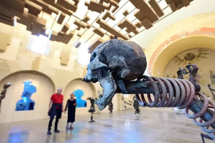 Eine Ausstellung auf der diesjährigen Documenta.