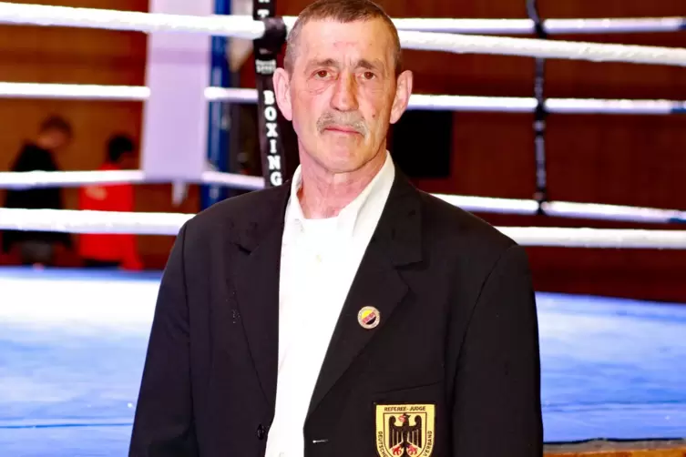 Einst ein erfolgreicher Boxer und jetzt Trainer und Kampfrichter: der Kaiserslauterer Reiner Gies.