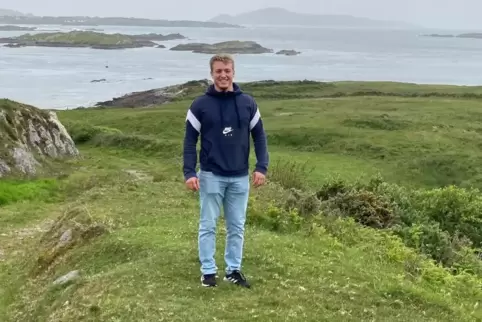 Irland-Liebhaber: Felix Pavlitzek, Linksaußen des Handball-Verbandsligisten TV Dahn.
