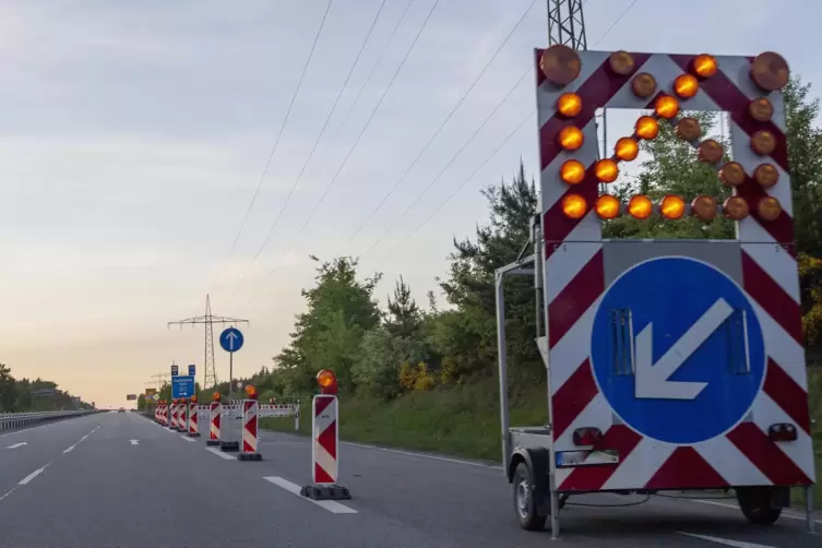 Es wird Verkehrsbeeinträchtigungen auf der A6 Richtung Mannheim geben.