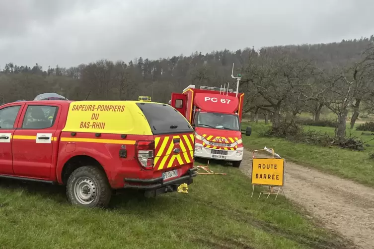 Franz&ouml;sische Einsatzfahrzeuge.