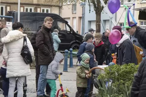Besonders für Familien mit Kindern war das Fest eine Attraktion.