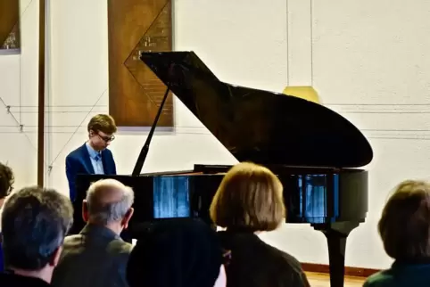Das Konzert mit dem jungen Pianisten Mathis Abbing markierte desn Auftakt der Dahner Sommerspiele. 