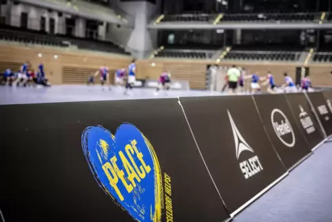 Das ukrainische Team des Rekordmeisters Motor Saporischschja trägt in Düsseldorf seine Heimspiele aus.