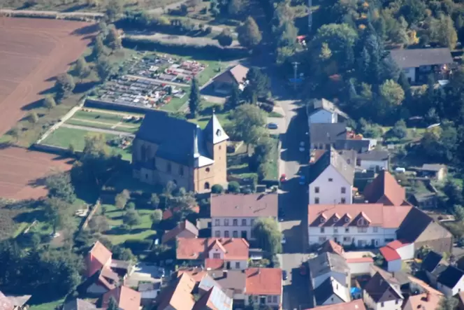 Oberndorf von oben: Demnächst hat die Gemeinde wieder ein Ratsgremium. Die Bürger haben über die Zusammensetzung bestimmt.