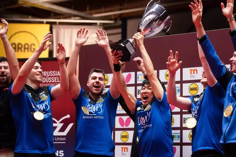 Der 1. FC Saarbr&uuml;cken hat zum ersten Mal die Champions League gewonnnen &ndash; im Tischtennis. 