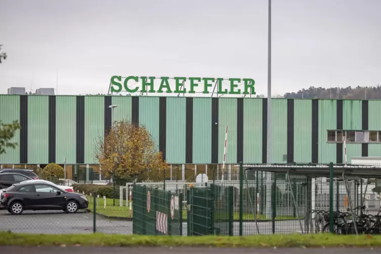 Das Schaeffler-Werk in der Homburger Michelinstraße. 