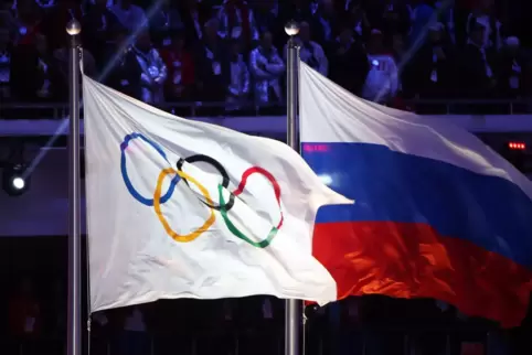 Russland und Olympia: Es bleibt schiwerig. 